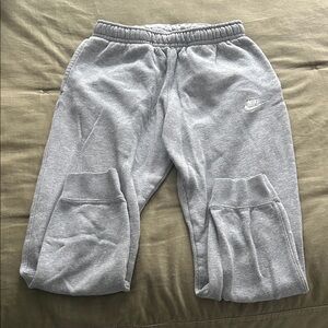 Nike men’s Light Gray Joggers